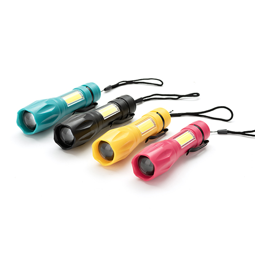 Plastic Rechargeable Flashlight