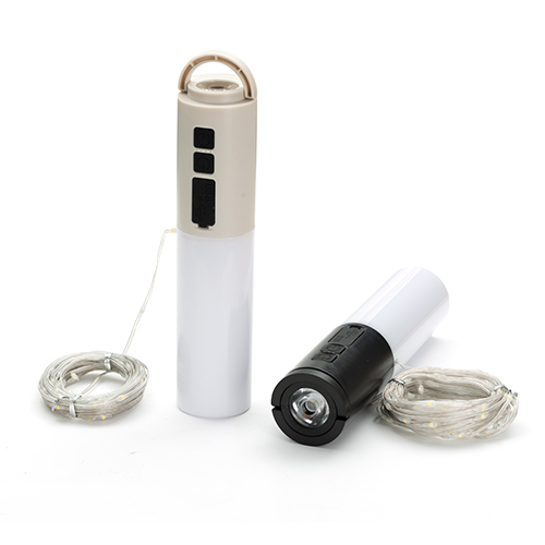 Multi-Function Torch with Powerbank and String Lights