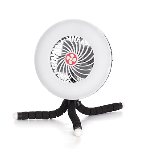 Rechargeable Camping Lantern with Fan & Power bank