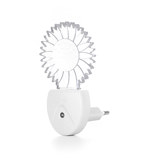 Flower Shape RGB Light Sensor Night Light