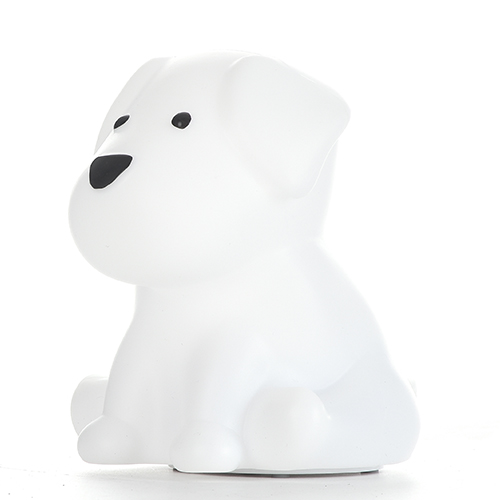 Cute Dog Touch Sensor Soft Silicone Light