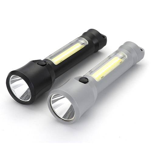 The Plastic Flashlight Is Rechargeable