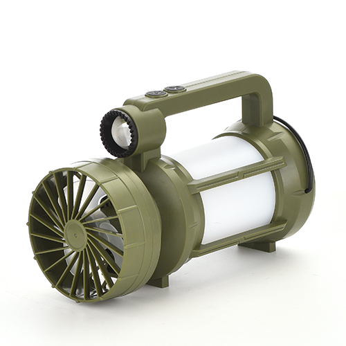 Outdoor Portable Solar Camping Lantern with Fan