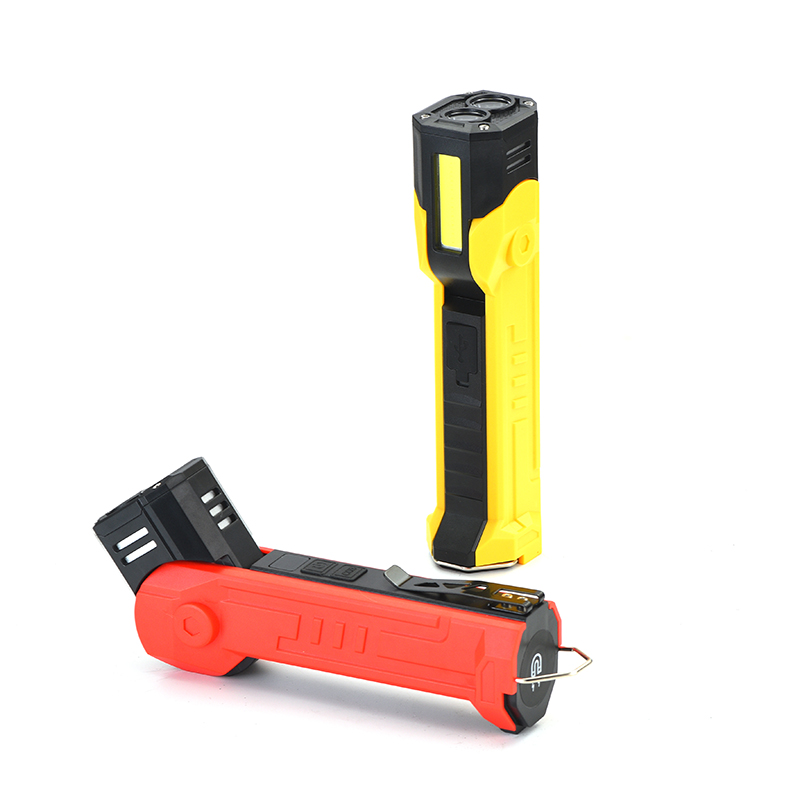 Rechargeable Work Lamp with Strong Magnet & Hook - Power Bank 