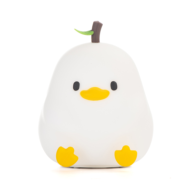 Pear Soft Silicone Touch Sensr Night Light