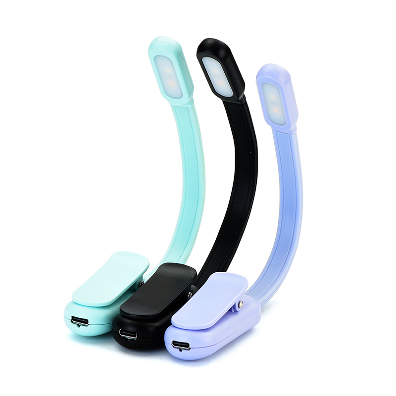 Rechargeable Flexible Book Light with Clip